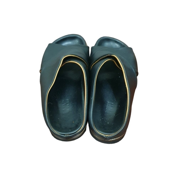 Ganni leather crossover sandals size 5 EUR 36 - Picture 7 of 11